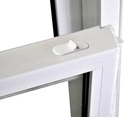 double hung lock button