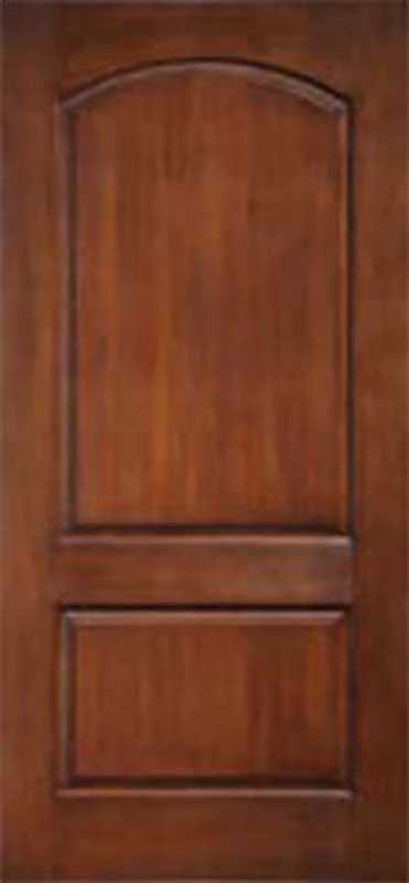 wood texture fiberglass single door